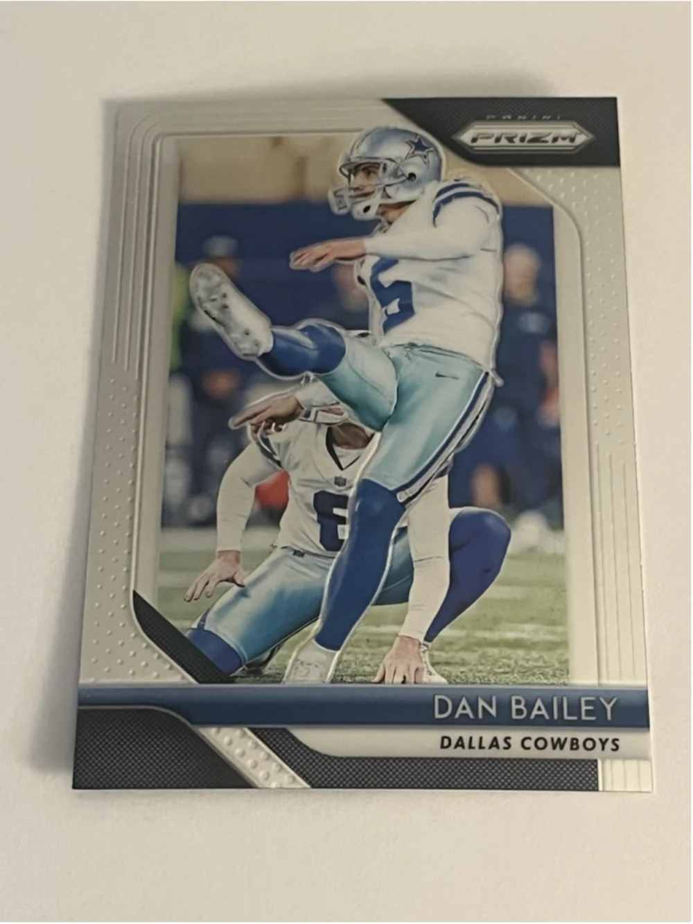 Dan Bailey 2018 Panini Prizm #148 Dallas Cowboys Place Kicker Rookie RC.